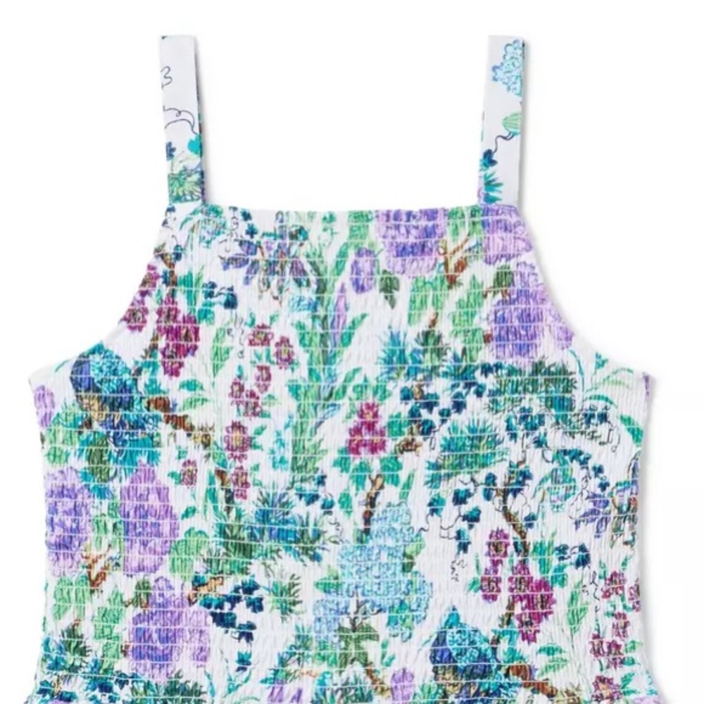 JANIE and JACK THE MIA SMOCKED ROMPER - Picture 2 of 14